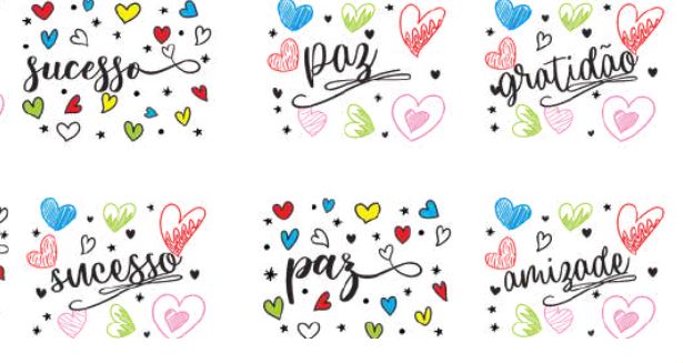 Estampas do tema Chá decorada