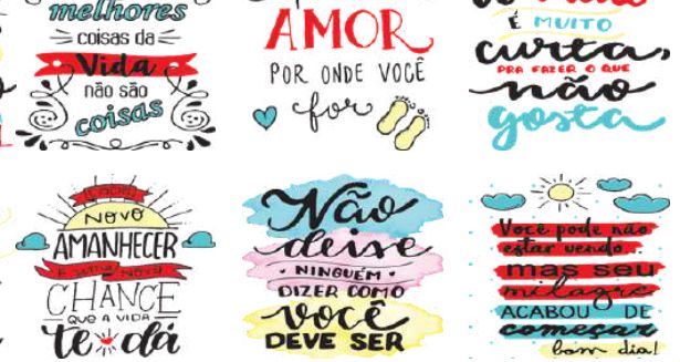 Estampas do tema Frases