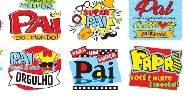 Estampas do tema Pai