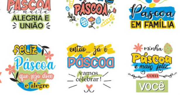 Estampas do tema Páscoa